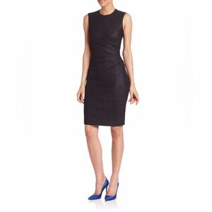 Diane von Furstenberg 'Glennie' Sheath Dress  Sleeveless Black Size 4